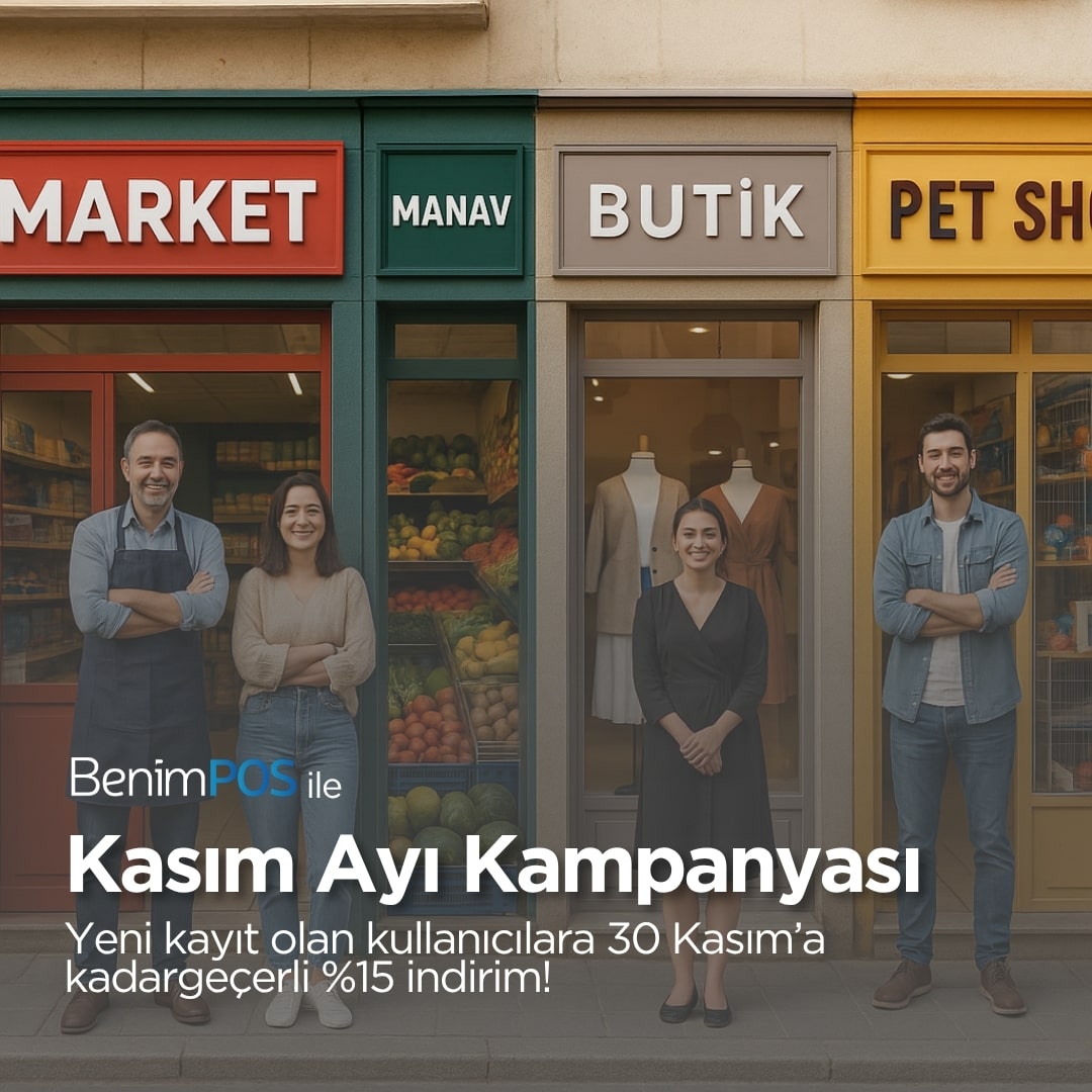 BenimPOS Kasım 2025 İlk Kayıt Kampanyası
